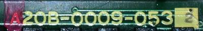 Fanuc A20B-0009-0532 label image