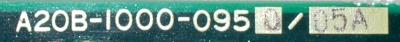 Fanuc A20B-1000-0950-05A label image