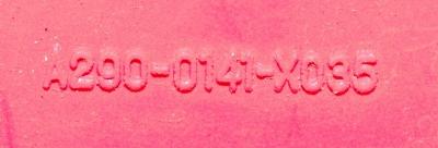 Fanuc A290-0141-X035 label image