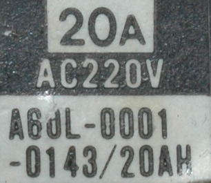 Fanuc A60L-0001-0143-20AH label image