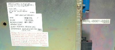 Fanuc A61L-0001-0095 label image