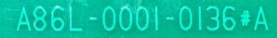Fanuc A86L-0001-0136-A label image