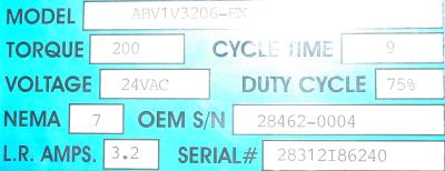 W.E. Anderson ABV1V3206-EX label image