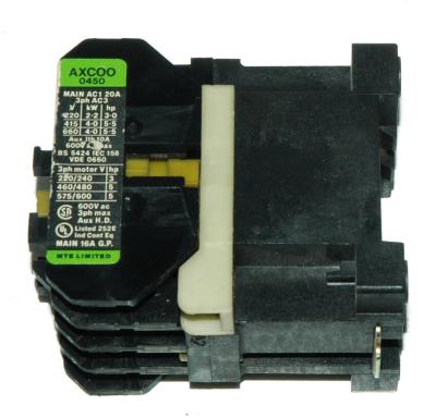 MTE AXC00-025V label image