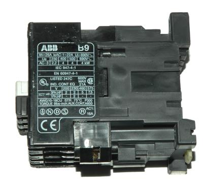 Allen-Bradley B9-30-10-120V label image