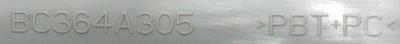 Mitsubishi BC364A305 label image