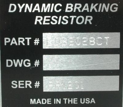 Yaskawa BDB2028CT label image