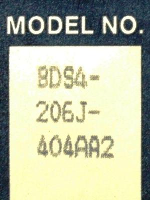 ID-Industrial Drives BDS4-206J-404AA2 label image