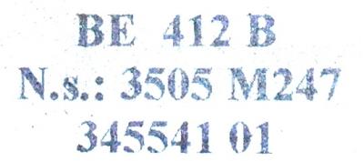 HEIDENHAIN BE412B label image