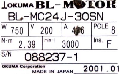 Okuma BL-MC24J-30SN label image