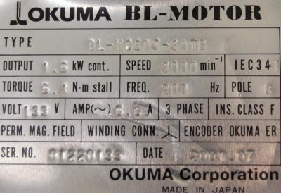 Okuma BL-MC50J-30TB label image