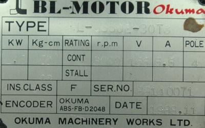 Okuma BL-MS50E-30TB label image