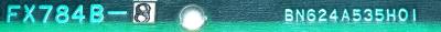 Mitsubishi BN624A535H01 label image