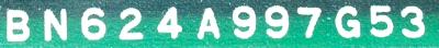 Mitsubishi BN624A997G53 label image