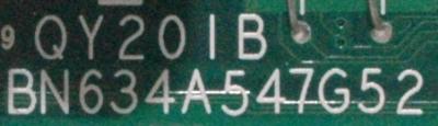 Mitsubishi BN634A547G52 label image