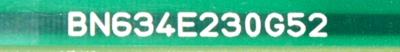 Mitsubishi BN634E230G52 label image