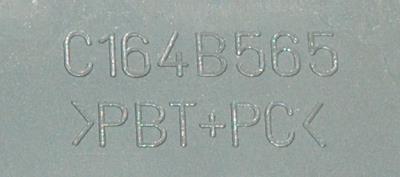 Mitsubishi C164B565 label image