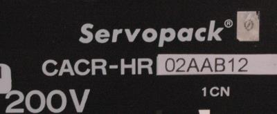Yaskawa CACR-HR02AAB12 label image