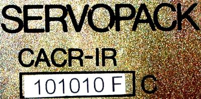 Yaskawa CACR-IR101010FC label image