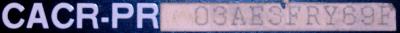 Yaskawa CACR-PR03AE3FR-Y69F label image