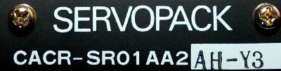 Yaskawa CACR-SR01AA2AH-Y3 label image