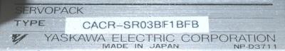 Yaskawa CACR-SR03BF1BFB label image
