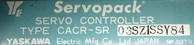 Yaskawa CACR-SR03SZ1SS-Y84 label image