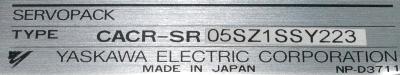 Yaskawa CACR-SR05SZ1SS-Y223 label image