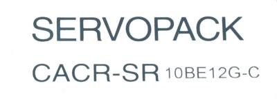 Yaskawa CACR-SR10BE12G-C label image