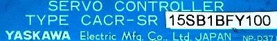 Yaskawa CACR-SR15SB1BF-Y100 label image