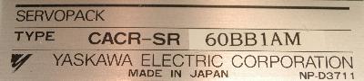 Yaskawa CACR-SR60BB1AM label image