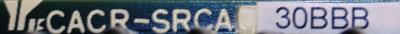 Yaskawa CACR-SRCA30BBB label image