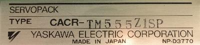 Yaskawa CACR-TM555Z1SP label image
