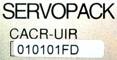 Yaskawa CACR-UIR010101FD label image