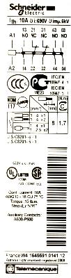 Schneider Electric CAD32G7 label image