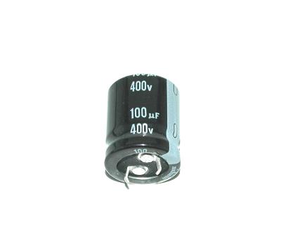 Nichicon CAP-400V-100UF-25-22-10 front image