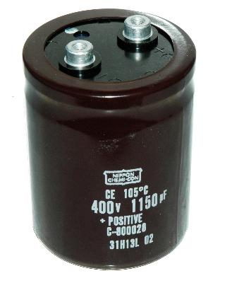 Nippon Co CAP-400V-1150UF-85-65-28 front image