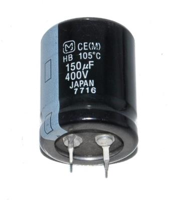 Matsushita CAP-400V-150UF-38-25-9 front image