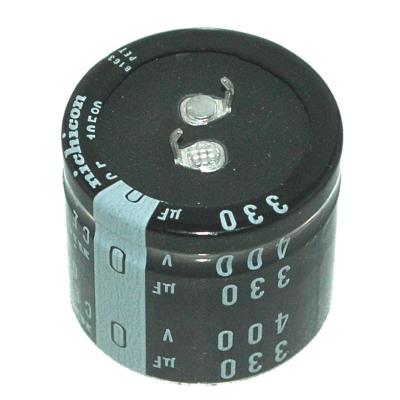Nichicon CAP-400V-330UF-30-35-10 back image