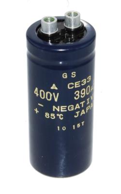 Matsushita CAP-400V-390UF-92-36-13 front image