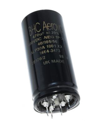 Aerovox CAP-400V-470UF-94-41-13 front image