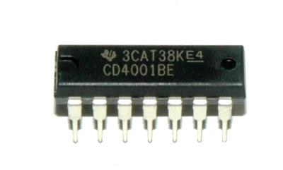Texas Instruments CD4001BE front image