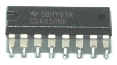 Texas Instruments CD4050BE front image