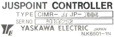 Yaskawa CIMR-37JP-1004 label image