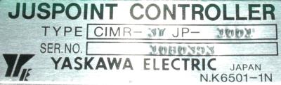 Yaskawa CIMR-37JP-1207 label image