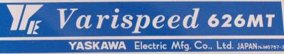 Yaskawa CIMR-MT-15K.01 label image