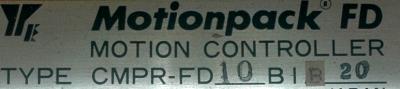 Yaskawa CMPR-FD10B1B20 label image