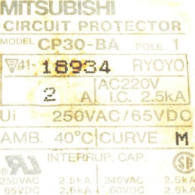 Mitsubishi CP30-BA-1-2A label image