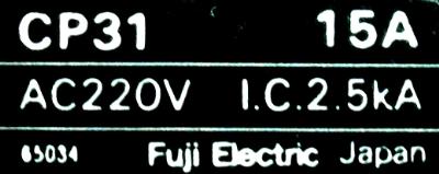 Fuji CP31-15A-W label image