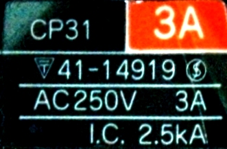 Fuji CP31-3A label image